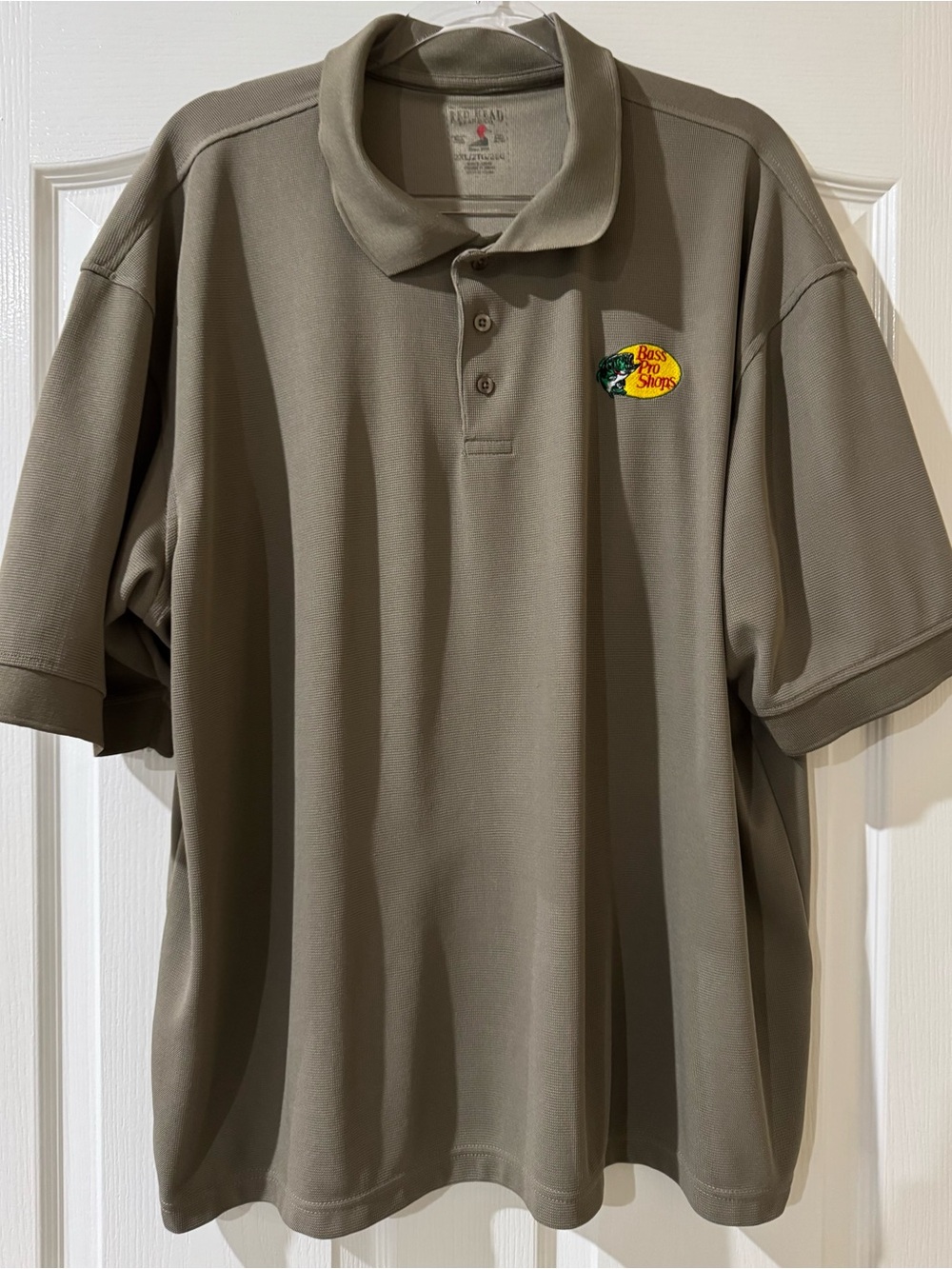 Redhead Taupe Mens Polo XXL